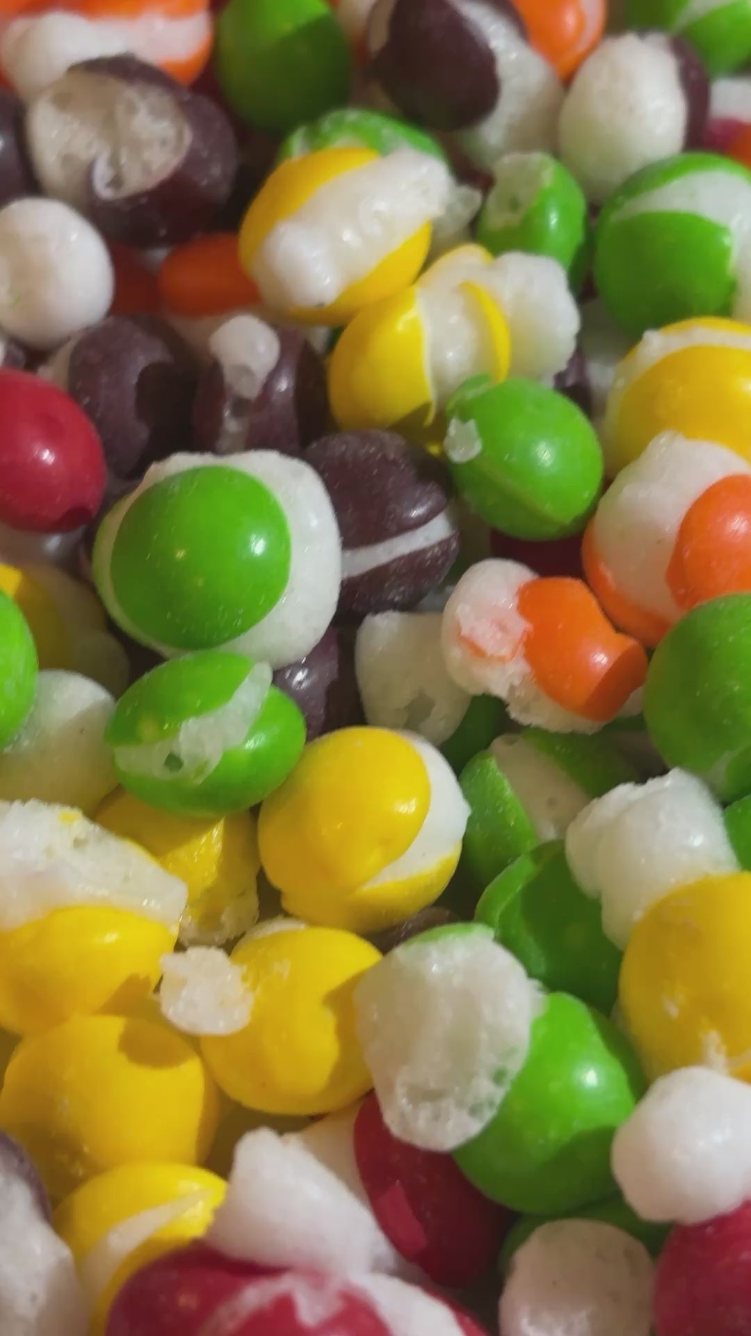 Freeze-Dried Rainbow Drops